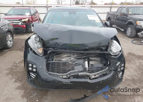 2017 Kia Sportage Sx Turbo z USA, uszkodzony, nr VIN KNDPRCA64H7067678